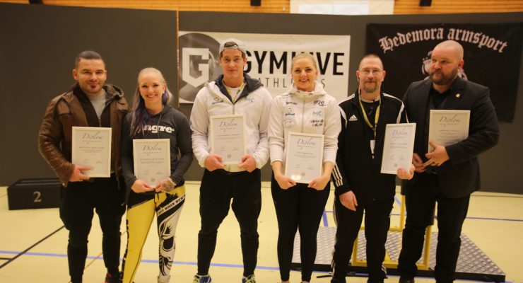 SM 2018 - Årets utmärkelser inom Svensk Armsport under 2017