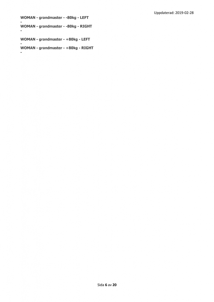 SM 2019 - Preliminär Startlista - 06